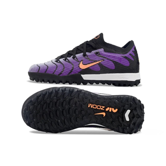 Kids Mercurial Vapor 15 Air Zoom Elite Purple/Black - Turf