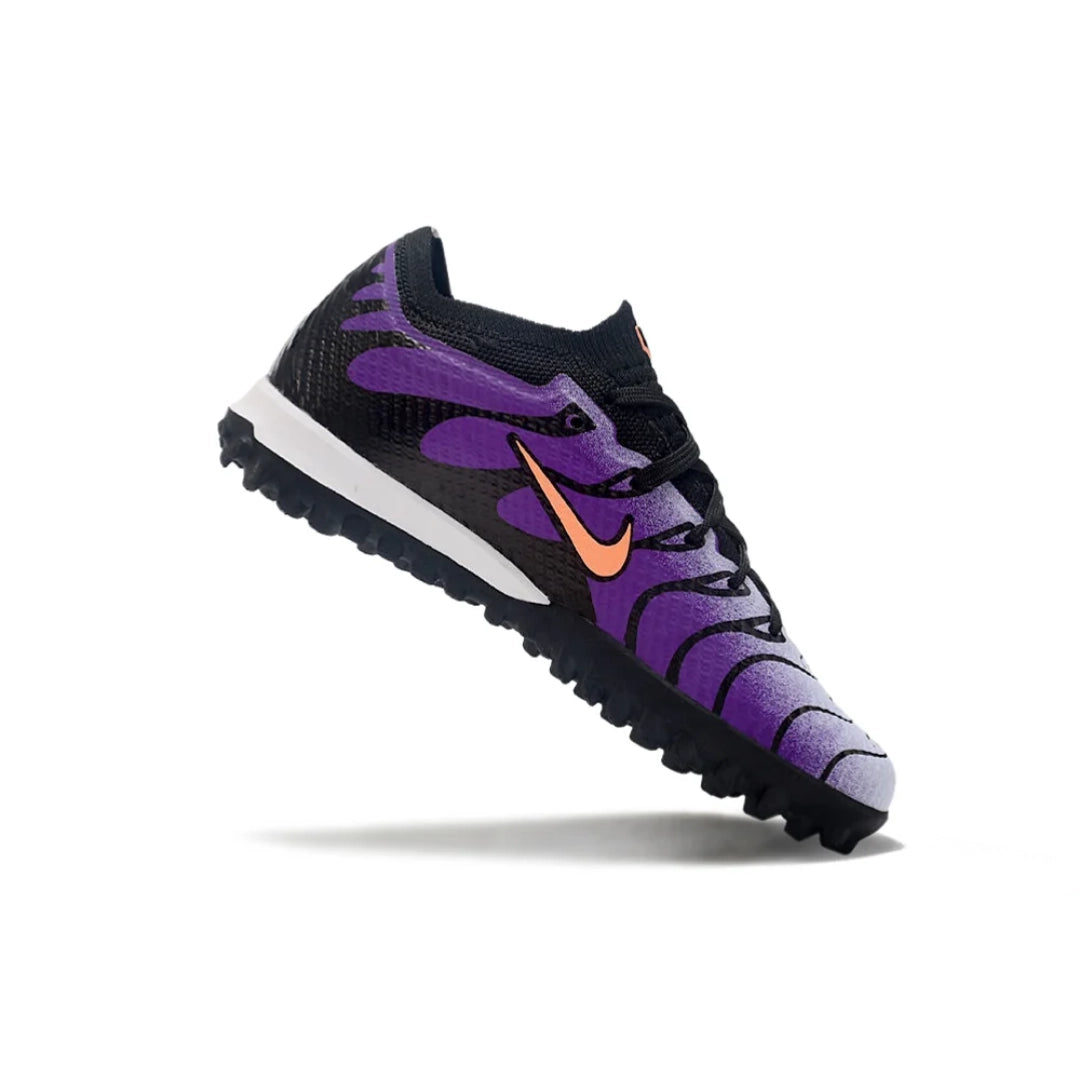 Kids Mercurial Vapor 15 Air Zoom Elite Purple/Black - Turf