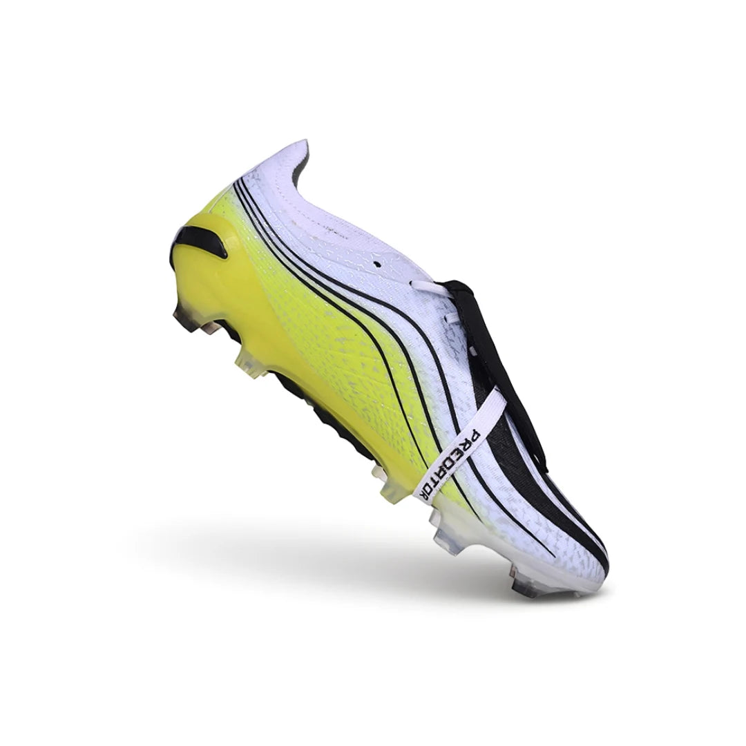 Predator 27 Tongue Elite White/Yellow - FG