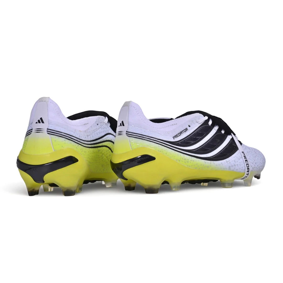 Predator 27 Tongue Elite White/Yellow - FG