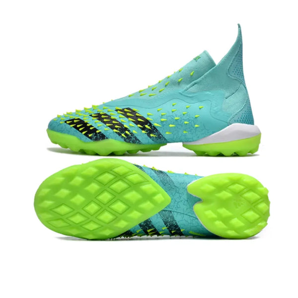 Kids Predator Freak+ Elite Baby Blue/Yellow - Turf