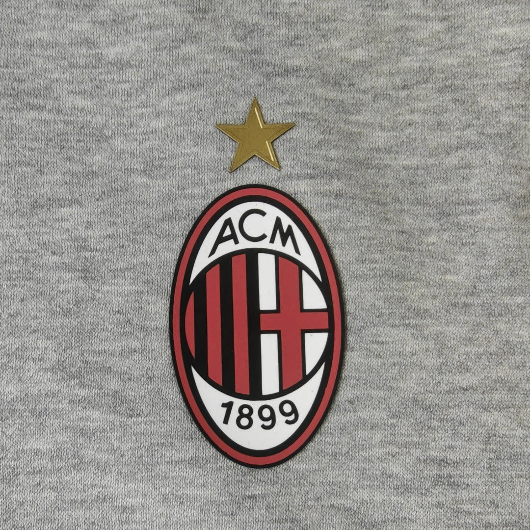 Ac Milan Grey Hoodie - My Store