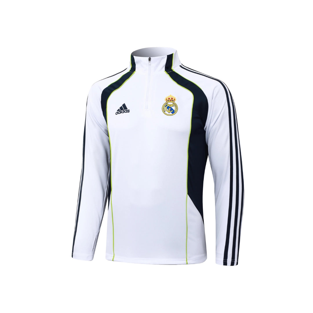 Real Madrid White/Black Tracksuit - My Store