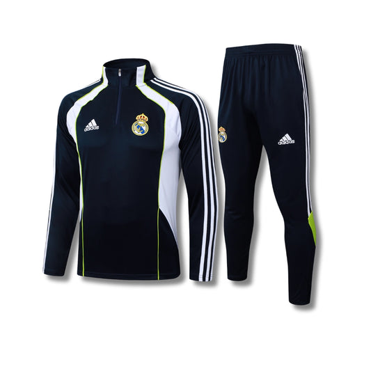 Real Madrid Black/White Tracksuit
