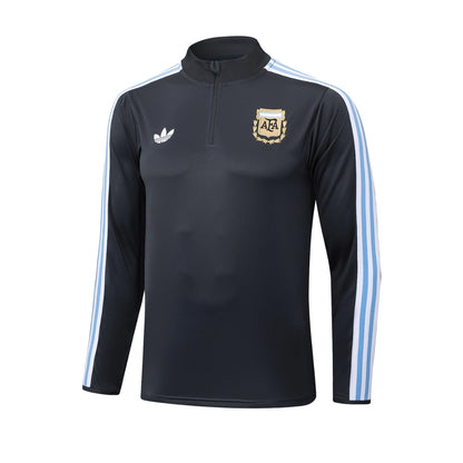 Argentina Black/Blue Tracksuit