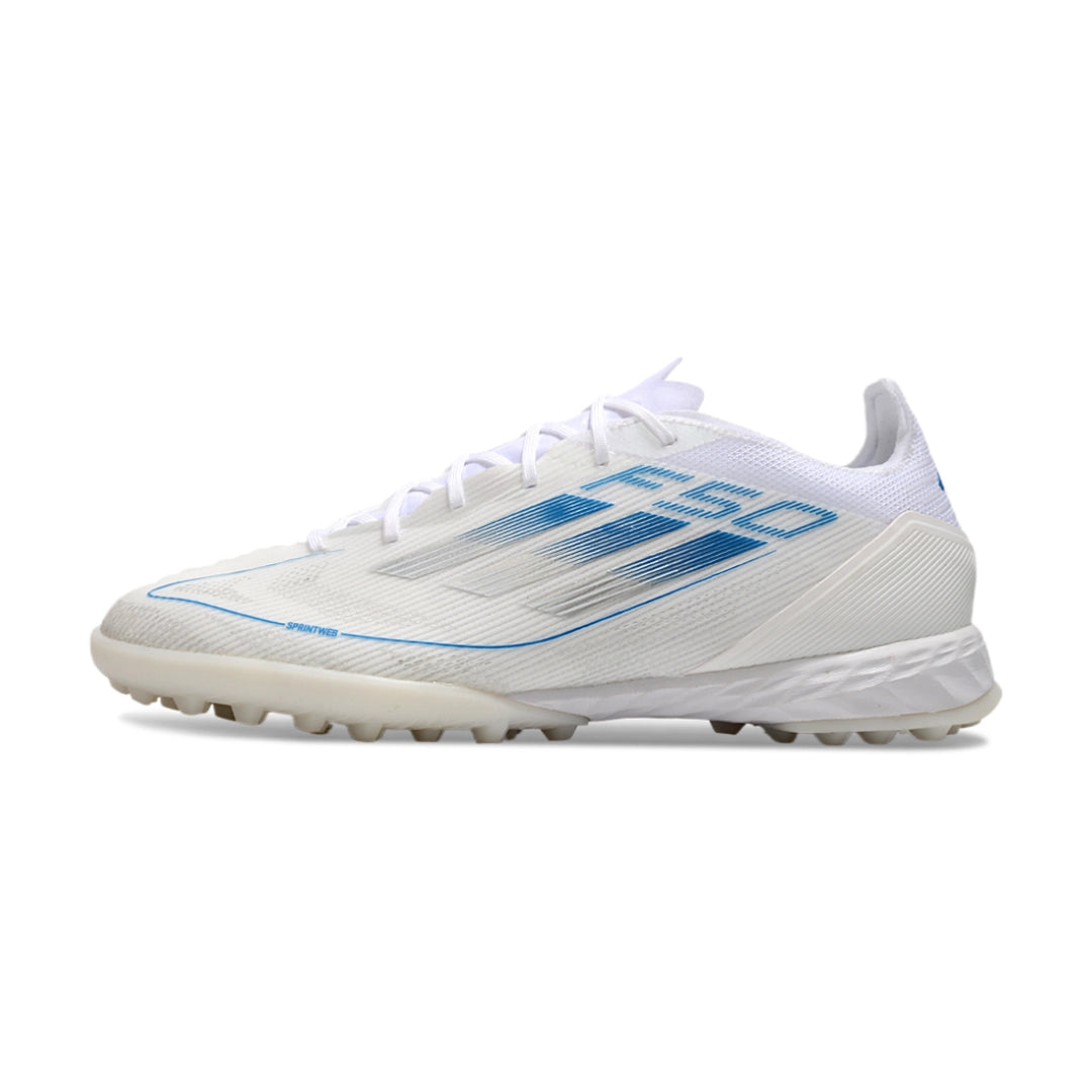 F50 Elite أبيض/أزرق - TF