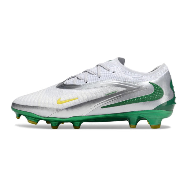 Phantom 6 Low Elite White/Green/Silver - FG
