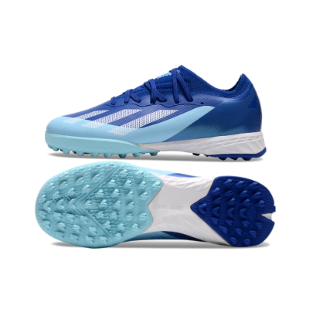 Kids Messi X Crazyfast Elite Blue/White - Turf