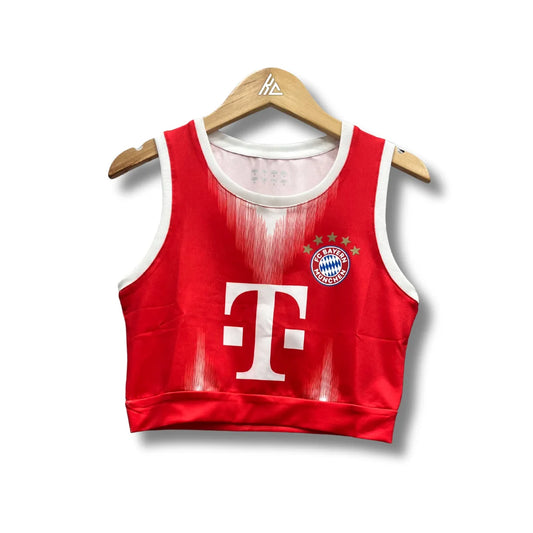 Bayern Munich Women 25/26 Crop Top - Home - My Store
