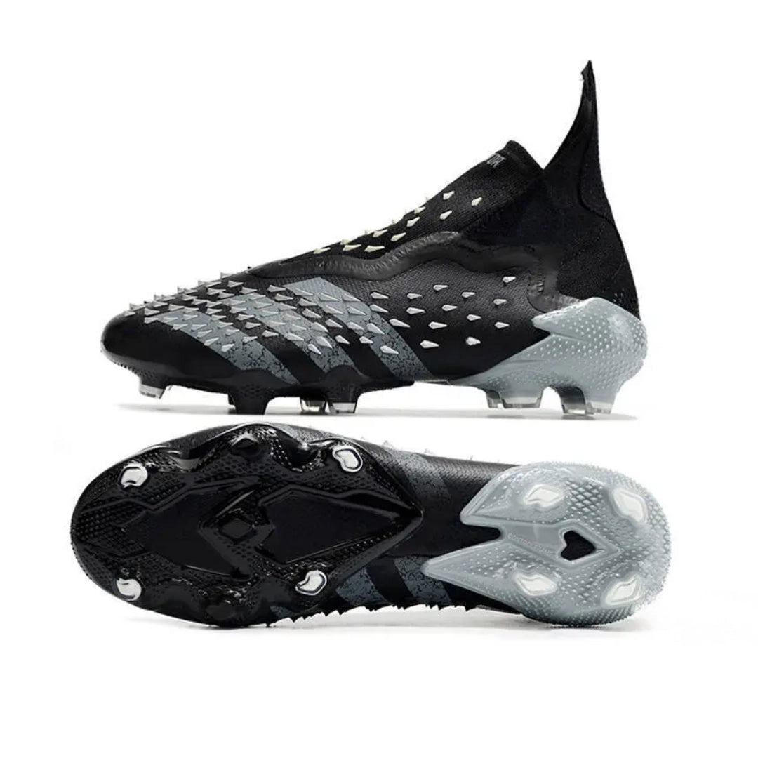 Kids Predator Freak+ Elite Black/Grey - FG