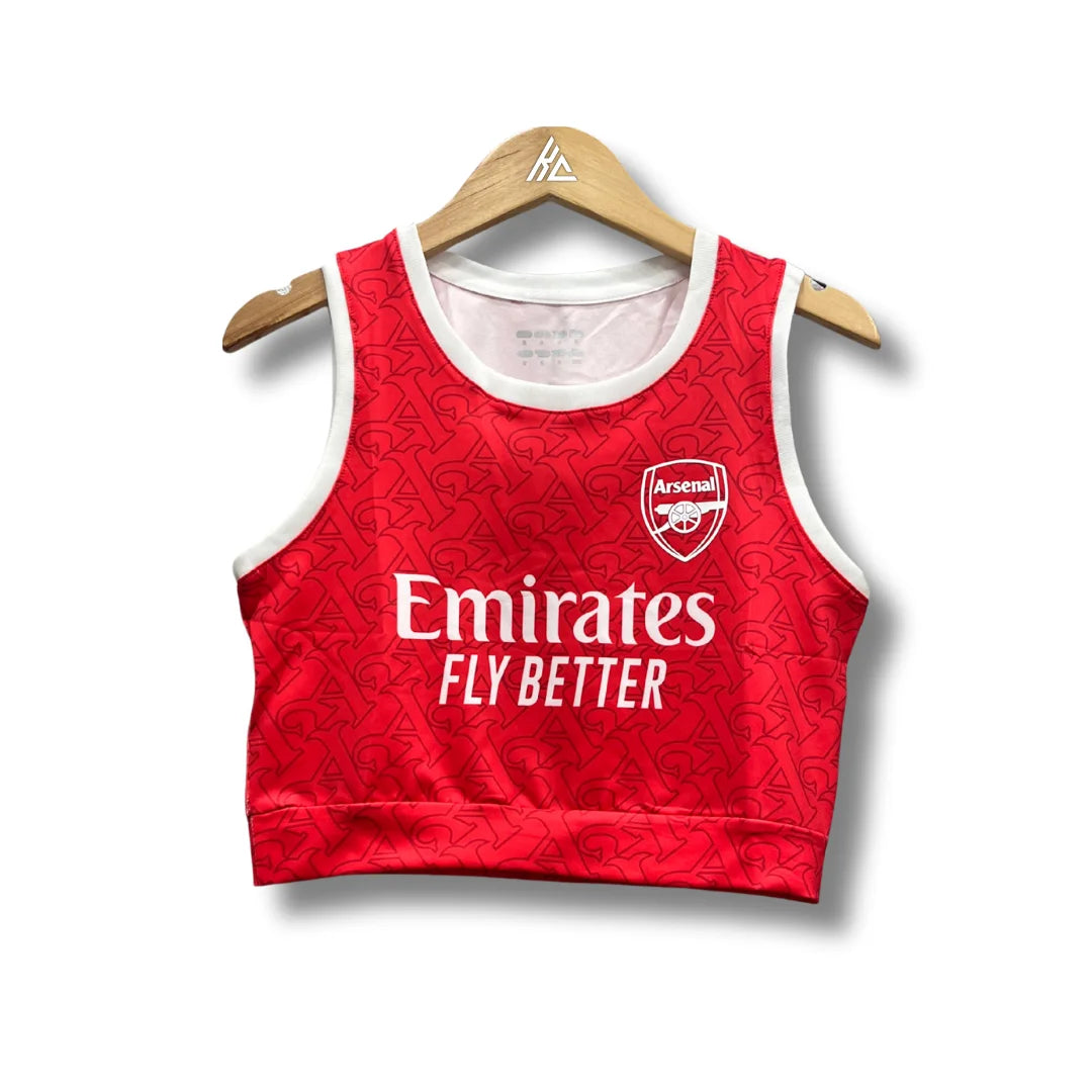 Arsenal Women 25/26 Crop Top - Home - My Store