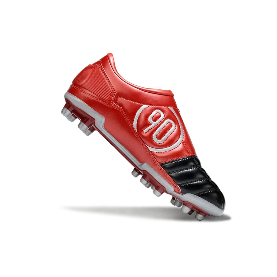 T90 Retro أسود/أحمر - FG