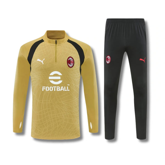 Kids AC Milan Gold Tracksuit 26/27