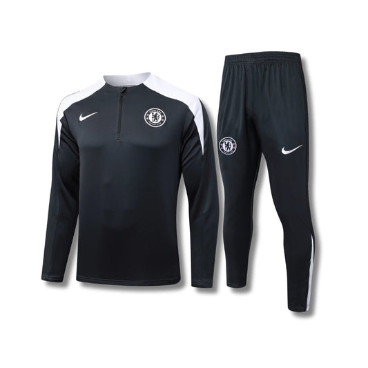 Chelsea Black Tracksuit