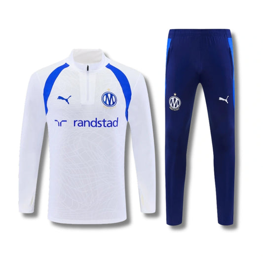 Kids Marseille White Tracksuit 26/27