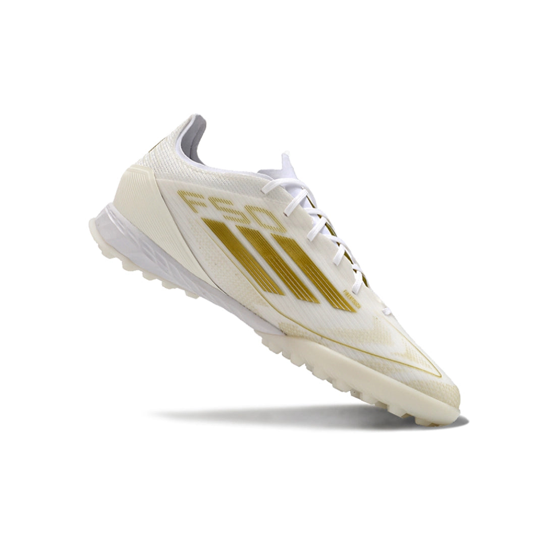 F50 Elite أبيض/ذهبي - TF