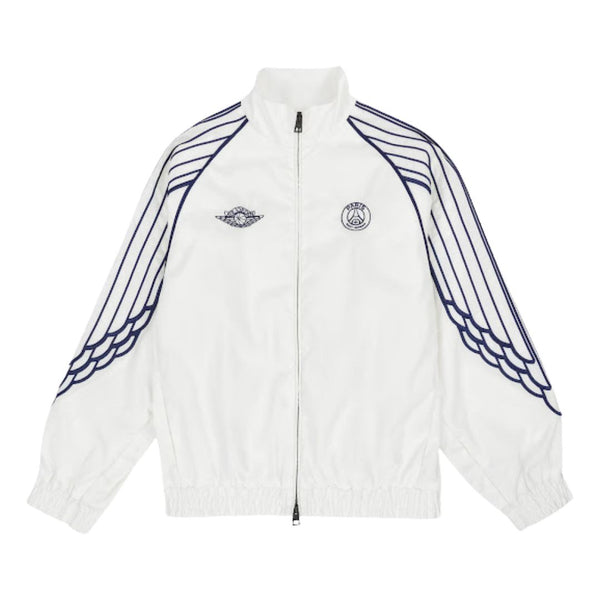 PSG x Jordan White Wings Windbreaker