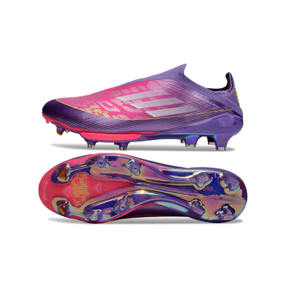 حذاء F50+ بدون أربطة إيليت بنفسجي/وردي - FG