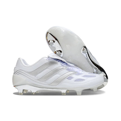 Predator Precision Elite White/Grey - FG