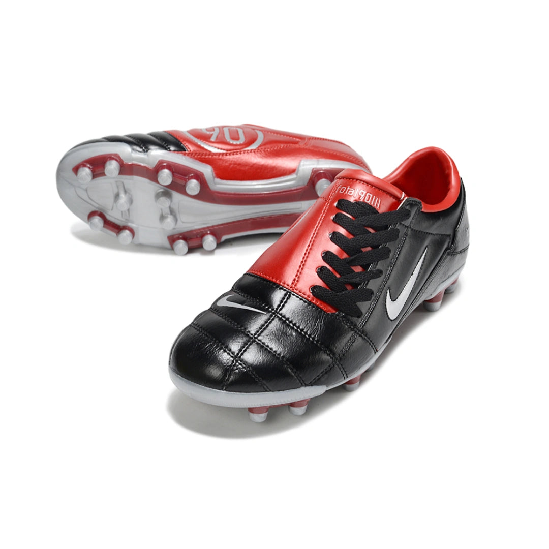 T90 Retro أسود/أحمر - FG
