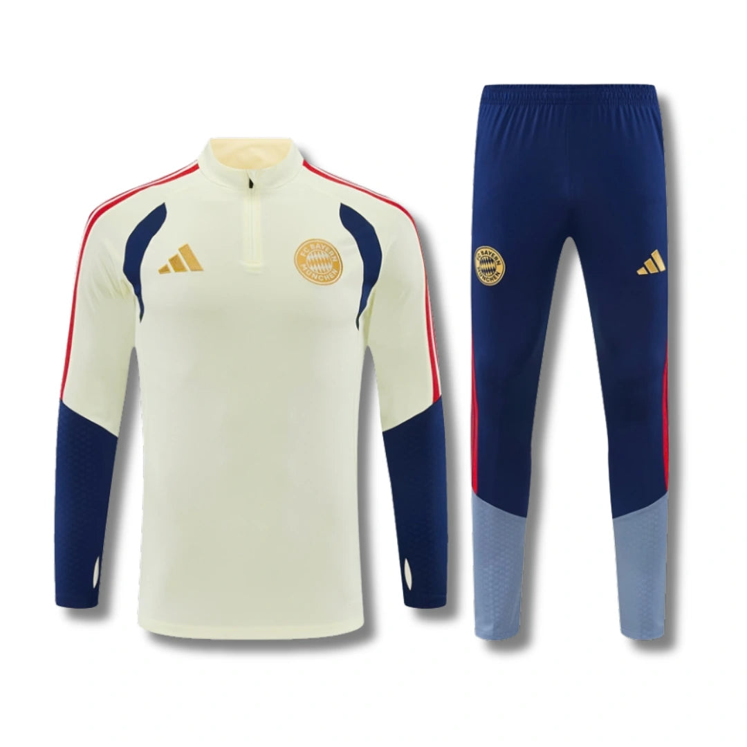 Bayern White Tracksuit 26/27