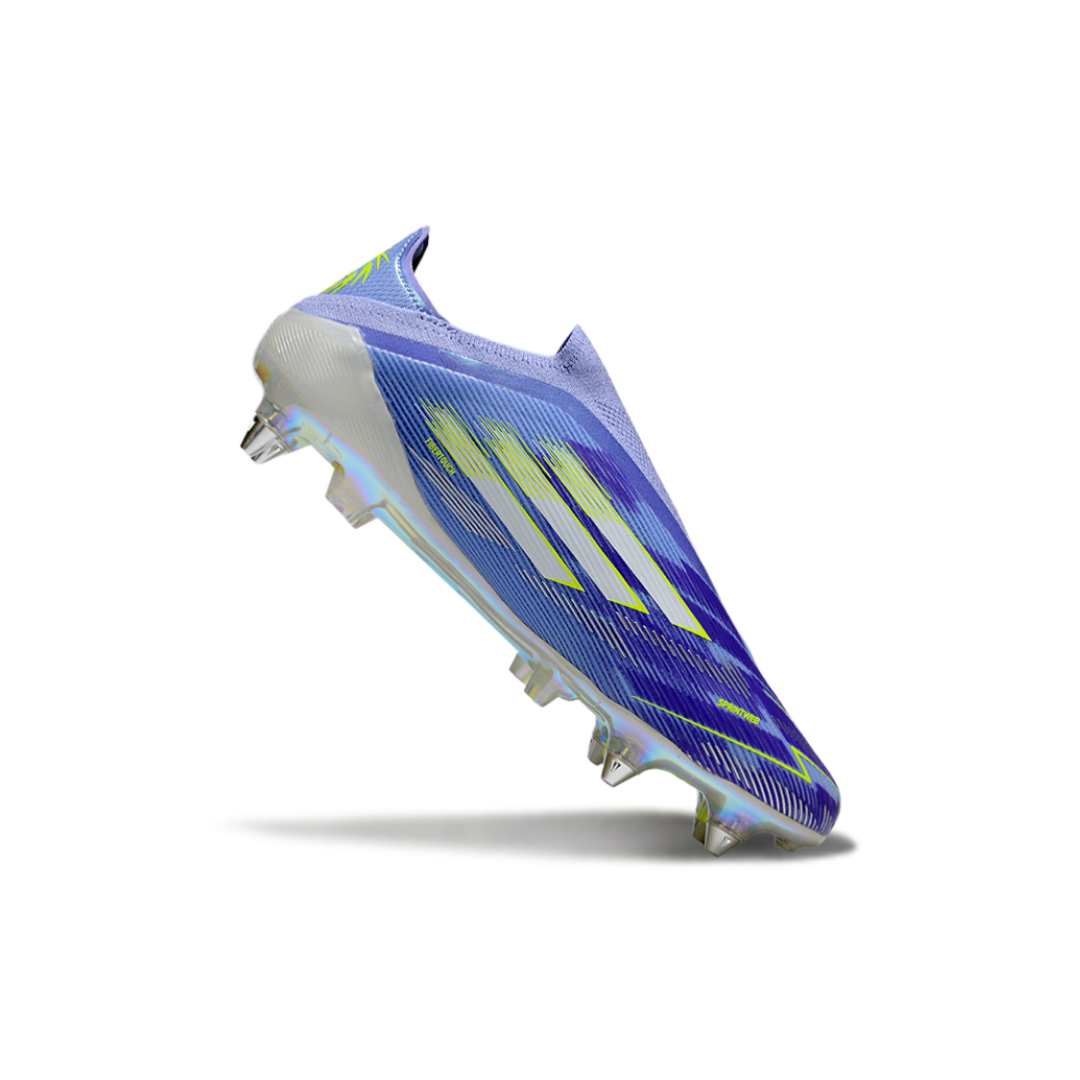 حذاء F50 بدون رباط Elite بنفسجي/أصفر - FG