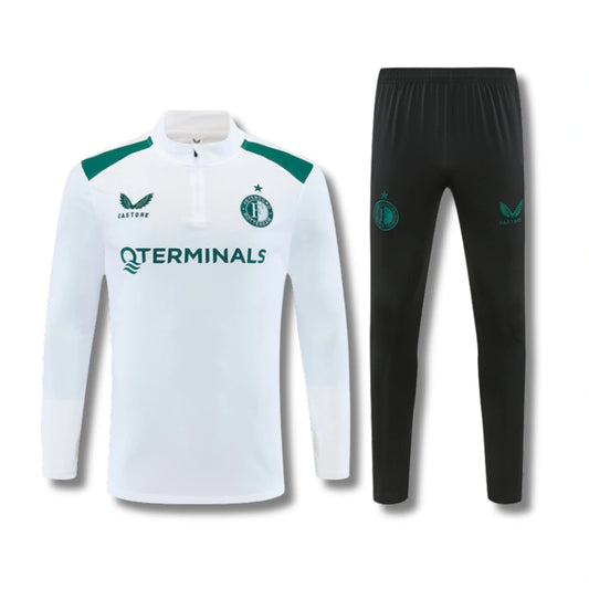 Kids Feyenoord White Tracksuit 26/27