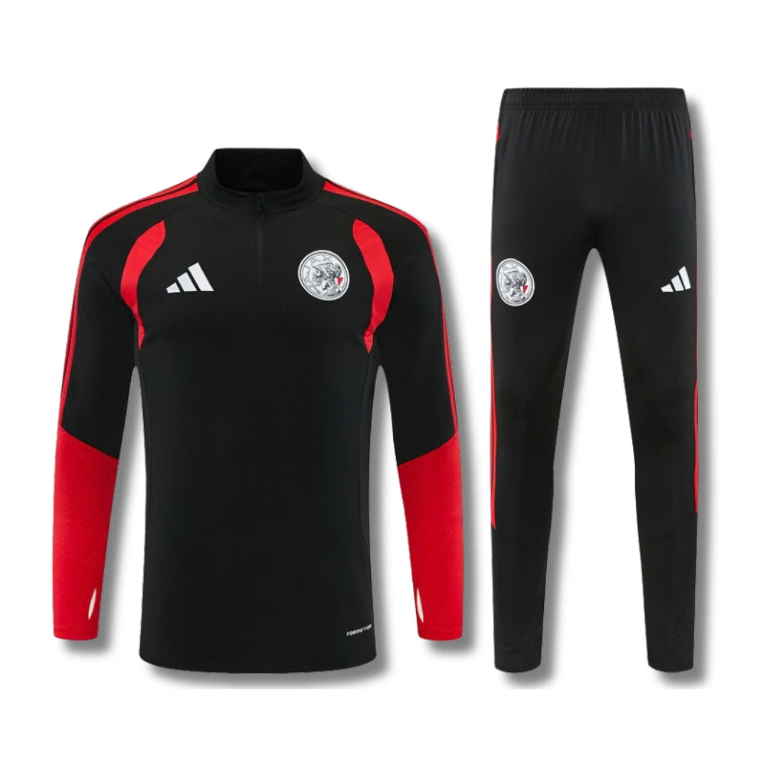 Ajax Black/Red Tracksuit 26/27