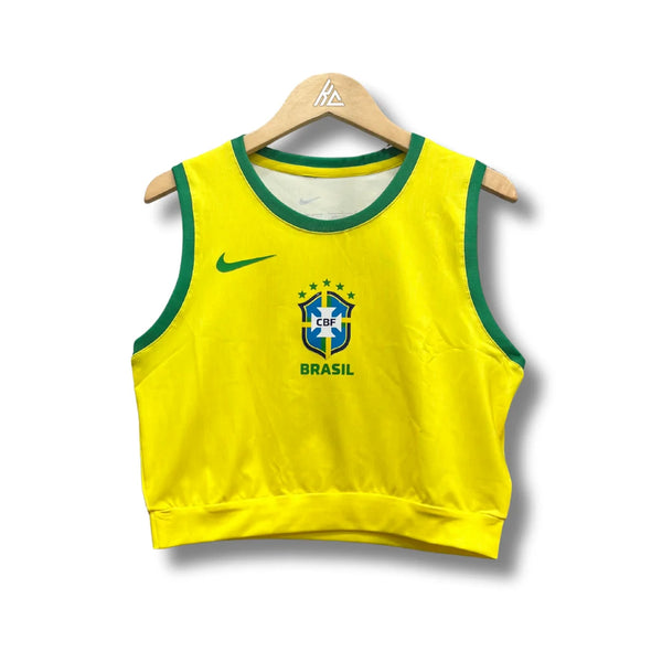 Brazil Women 25/26 Crop Top - Home