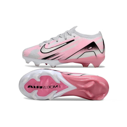 Kids Mercurial Vapor 16 Air Zoom Elite Grey/Pink - FG