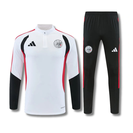 Kids Ajax White Tracksuit 26/27