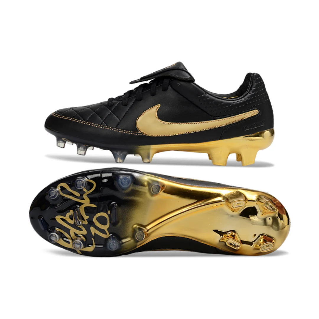 Tiempo Legend 7 10R "Ronaldinho" Black Elite - FG
