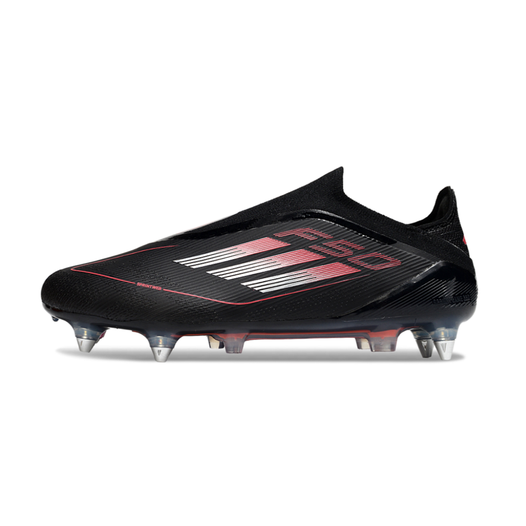 F50 Laceless Elite Black/Red - FG