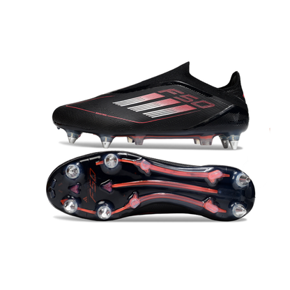 F50 Laceless Elite Black/Red - FG