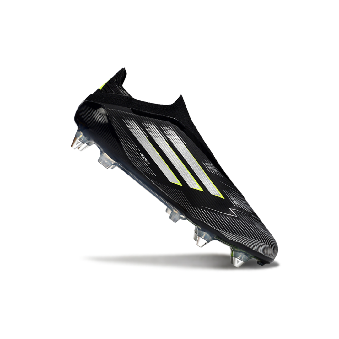 F50 Laceless Elite Black/Silver - FG