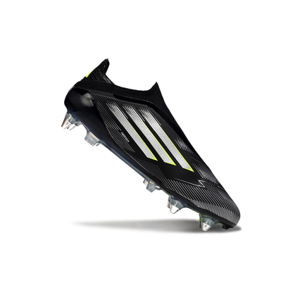 F50 Laceless Elite Black/Silver - FG