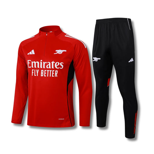 Arsenal Red/Black Tracksuit