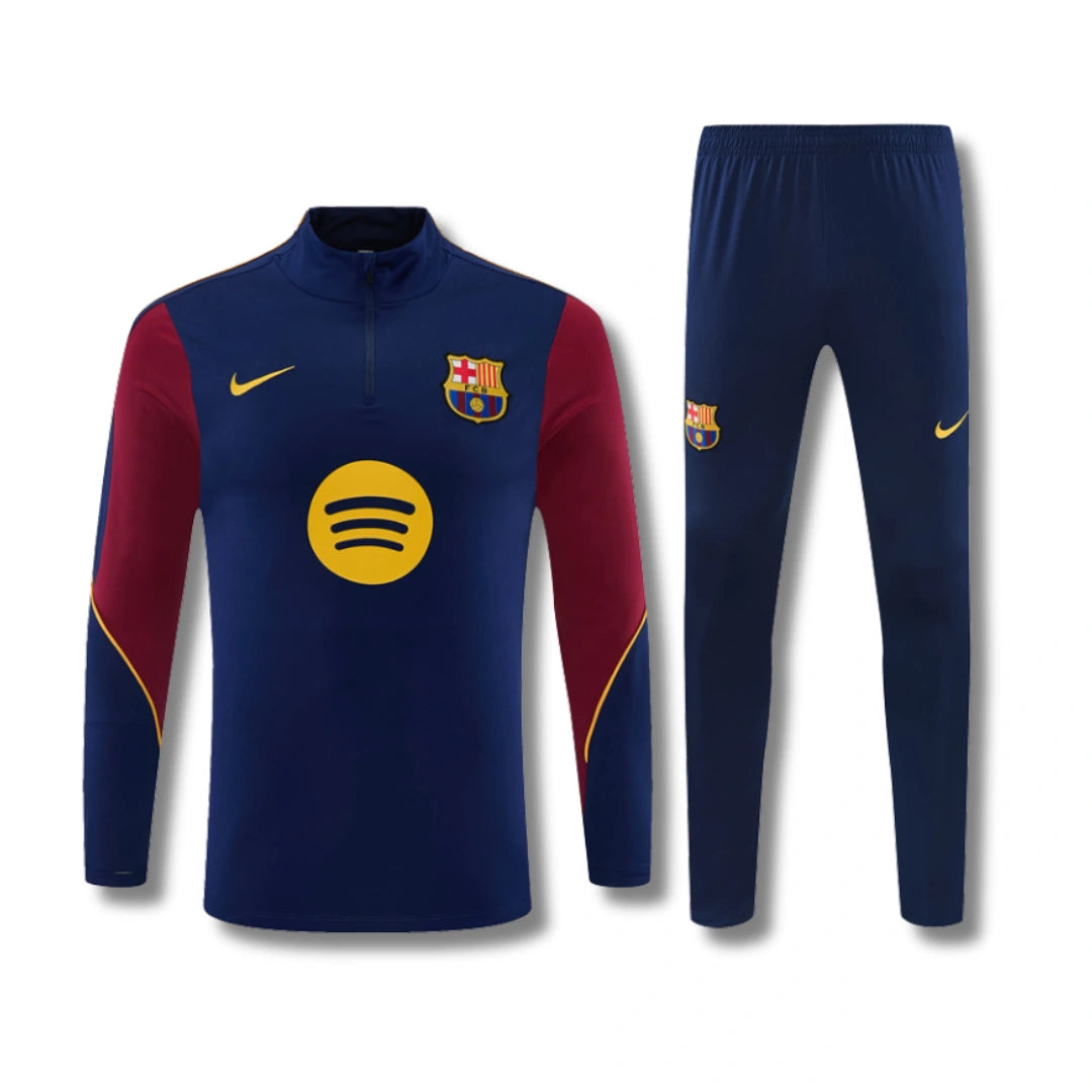 Barcelona Navy/Red Tracksuit 26/27