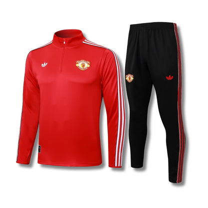 Manchester United Red/White Tracksuit
