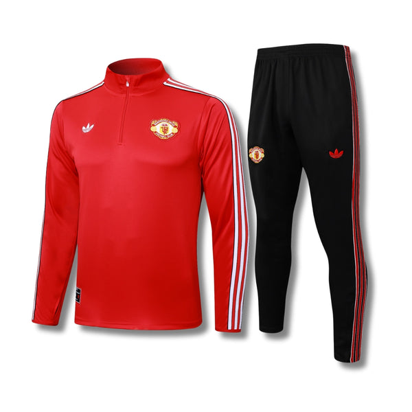 Manchester United Red/White Tracksuit