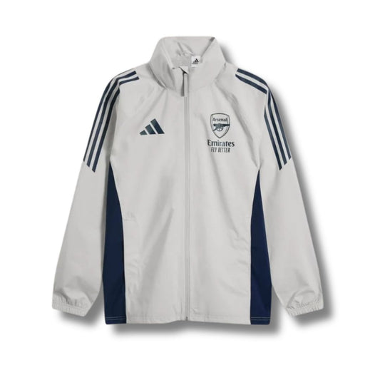 Arsenal White/Navy Windbreaker