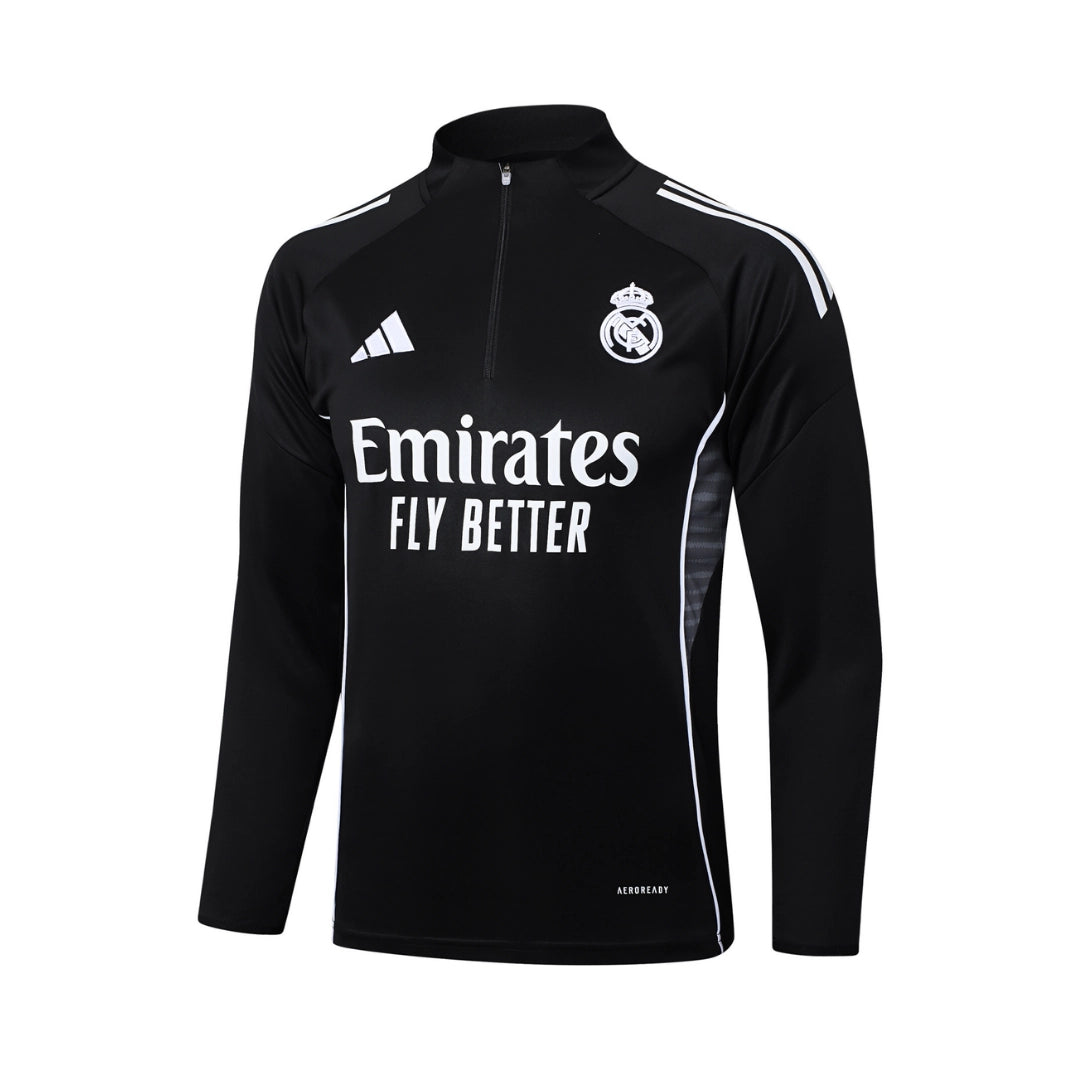 Real Madrid Black/White Tracksuit - My Store