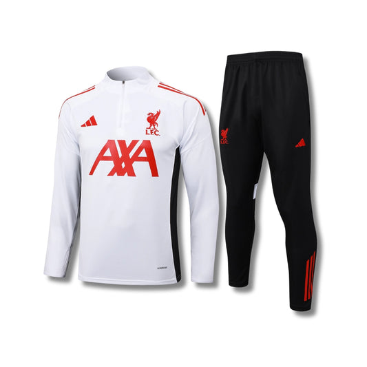 Liverpool White/Red Tracksuit